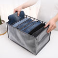 7 Grid Jeans Storage Boxes Closet Organizer Wardrobe Dividers Drawer Organizers. 