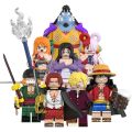【Essential Good Item】Compatible with LEGO One Piece Anime Series Luffy Shanks Nami Sanji Children's Building Blocks Minifigures Toys. 