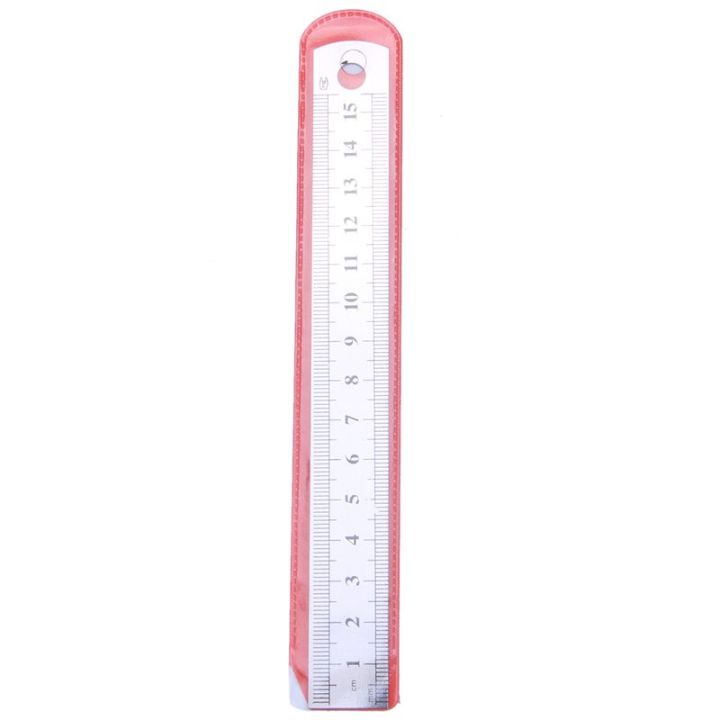15cm%206%20Inch%20Stainless%20Metal%20Ruler%20Measuring%20Tool%20-%20Image%204