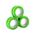 Decompression artifact Decompression Magnetic Bracelet Ring Decompression Toy Rotating Ring For Decompression Fidget Toys (Green). 