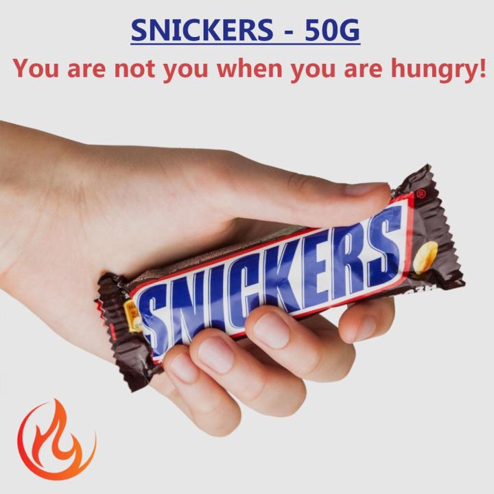 Snickers Chocolate Bar 50g Super High Quality Tasty Rich in Protein