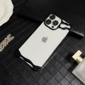 HODON Luxury Metal Titanium Alloy Irregular Phone Case For iPhone 12 13 14 15 16 Pro Max 14 15 16 Plus Cases Alien Aluminum Lens Ring Protection Cover. 