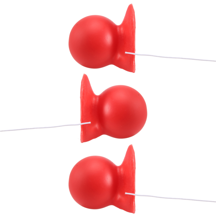 Honking Clown Nose Accessory - Red Squeaky Rubber Nose With Elastic Band For Clown Costumes & Parties
