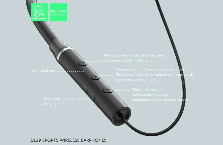 Denman%20DL19%20Neckband%20Bluetooth%20Earphones%20Sports%20Wireless%20Earphones%20Waterproof%20-%20Image%206