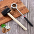 ?pcs/set Stainless Steel Coconut Opener Puncher Rubber Kitchen Tool Puncher Pierce For The Kitchen. 