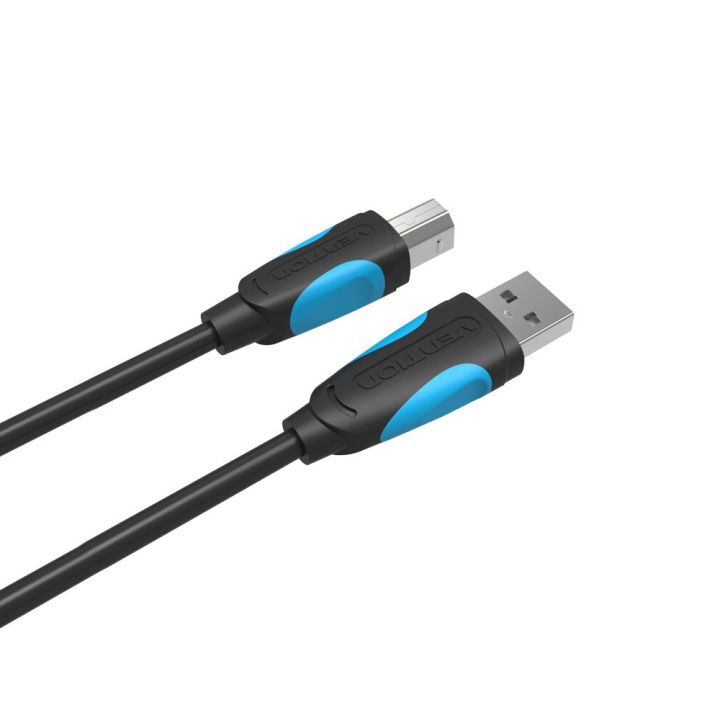 HXSJ%20Vention%20Usb2.0%20Printer%20Cable%20Male%20To%20Male%2010M/32.8Ft%20Printer%20Scanner%20Cable%20Replacement%20For%20Hp/Canon/Epson%20(Black)%20-%20Image%204