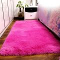 Faux Fur Carpets [3 x 5 feets] Hot Pink Colour | Bedroom/Living Room Fur Fluffy Extra Soft Rug / Carpet. 