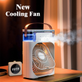 Portable Humidifier Fan AIr Conditioner Household Small Air Cooler Hydrocooling Portable Air Adjustment  Fan. 