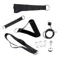 Home Gym Fitness Pulley Cable System Lifting Machine Triceps Rope Weight Workout. 
