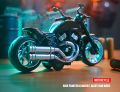 Ming Ying MY66-M1215 1:12 Scale Die-Cast Motorcycle Toy  Alloy Pull Back Motorbike With Music and LED Lights. 