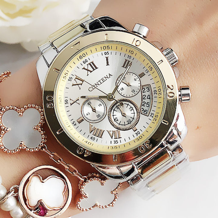 Contena%20Women's%20Watches%20Stainless%20Steel%20Quartz-watch%20Gold%20Wrist%20Watch%20Original%20Luxury%20Brand%20Geneva%20Ladies%20Watches%20Womens%20Clock%20-%20Image%202