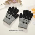 3- 10Years Old Cute Warm Kids Winter Gloves Windproof Candy Color Baby Gloves Soft Thicken Children Mittens Outdoor. 