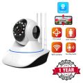 V380Pro 1080P Three Antenna Smart WiFi Wireless IP CAMERA Remote Surveillance Camera Support SD Card. 