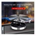 Air Freshener Fighter Aeroplane Perfume Solar Power Plane Diffuser Aluminum Airplane Fragrance Aircraft Dashboard Perfume with refills. 