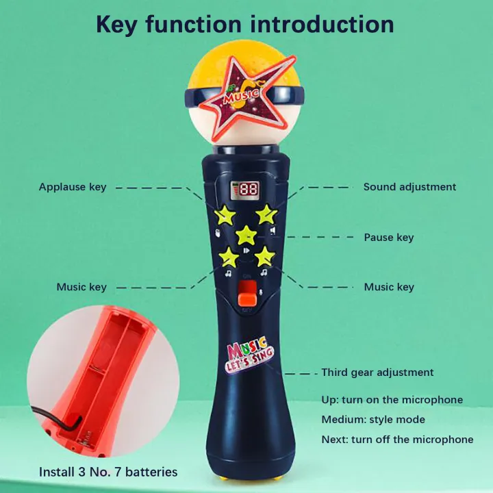 Bluetooth%20Microphone%20Audio%20Integrated%20Microphone%20for%20Girls%20Boys%20Toys%20Birthday%20Gift%20Multifunctional%20Early%20Education%20Kids%20Toy%20-%20Image%204