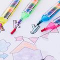 seng 2 Pcs Paint Drawing Crayon Pen 20 Colors Kids DIY Graffiti Pencil Children Art Supplies Painting Tool Educational Toy. 