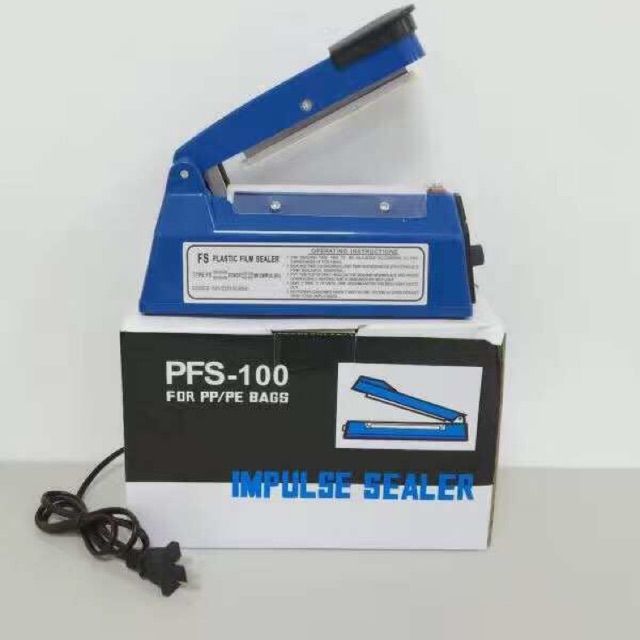 Impulse Sealer PFS - 100 For Food Pack Packaging Plastic Bag Vacuum ...