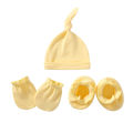 Kidlove Newborn Baby Romper Infant Solid Color Jumpsuit Hat Gloves Socks Burp Cloth Bib 6Pcs Coming Home Clothes Outfit. 