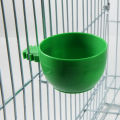 3PCs Mini Bird Parrot Food Bowl Set - Durable Plastic Feeder for Cage | Hygienic Feeding Solution. 