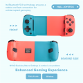 D3 Stretchable Bluetooth 5.0 Game Controller for Mobile Phone Android IOS Blue Red. 