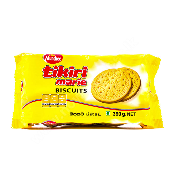 MUNCHEE Tikiri Marie BISCUITS 360g*4 box