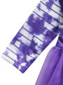 Choopy sea-Toddler Girl Halloween Dress, Cute Long Sleeve Cartoon Print A-Line Tulle Tutu Dress. 