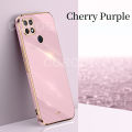 For Xiaomi Redmi 10A Back Cover Luxury 6D Plating Square Frame Shiny Case Camera Lens Protection Soft Silicone Mobile Phone Cases. 