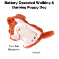 Battery Operated Walking & Barking Puppy Dog. 