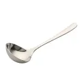 Stainless Steel Spoon Big Head Spoon Thickened Large Capacity Hot Pot Soup Spoon Drinking Porridge Spoon Kitchen Tools. 