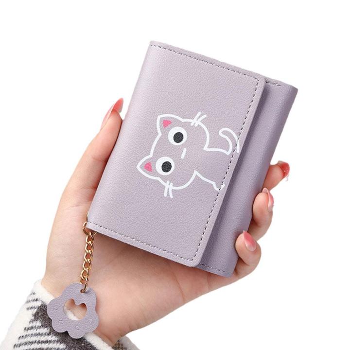Korean%20Cute%20Cartoon%20Cat%20Women%20Wallets%20Small%20Credit%20Holder%20Wallets%20Pu%20Girls%20Portable%20S%20Wallet%20Purses%20S%20T9z6%20-%20Image%206