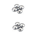 1/2/4pcs Happymodel Mobula8 85mm Brushless Fpv Frame For 702 703 802 1102 1103 1002 Brushless Motor Tinywhoop 2-3s. 