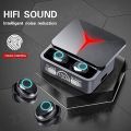 M90 Pro Digital Wireless Earbuds Full Set with Box - Airdotspro TWS Bluetooth 5.3 Stereo Headphones Earphones Headsets Airdots Earpods Airpods with Mic M10 M20 M19 M25 M28 M45 F9 PRM. 