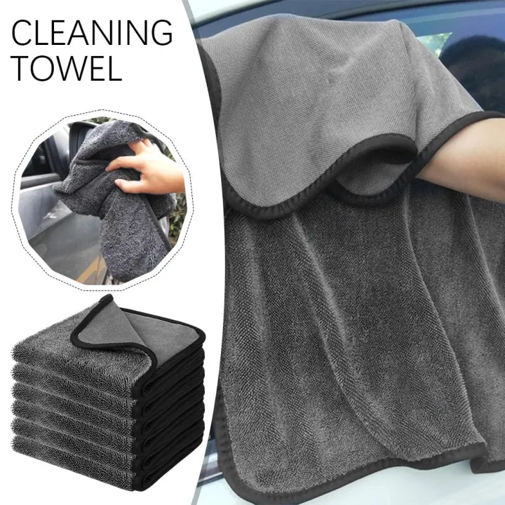 NEW%2040*60CM%20Quick%20Absorbent%20Towel%20Pigtail%20Thick%20Ultra-fine%20Towel%20Kitchen%20Household%20Absorbent%20Cleaning%20Car%20Cleaning%20Towel%20Fiber%20I2E0%20-%20Image%203