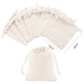 12Pcs Small Cotton Drawstring Bags for Wedding DIY Craft Soaps Herbs. 