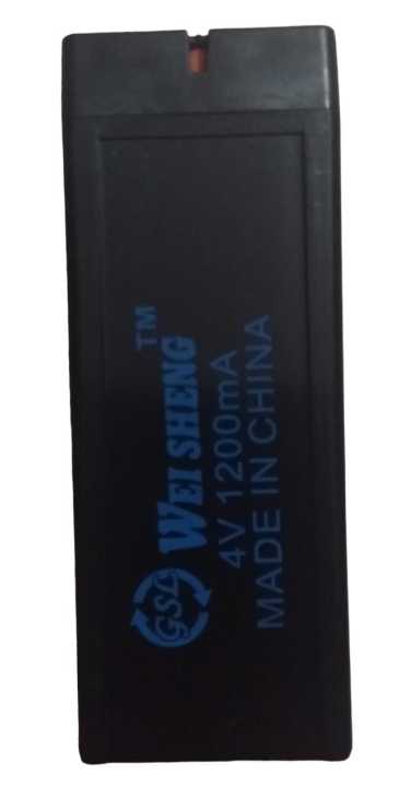 4V Sealed Lead Acid Battery 1200mA