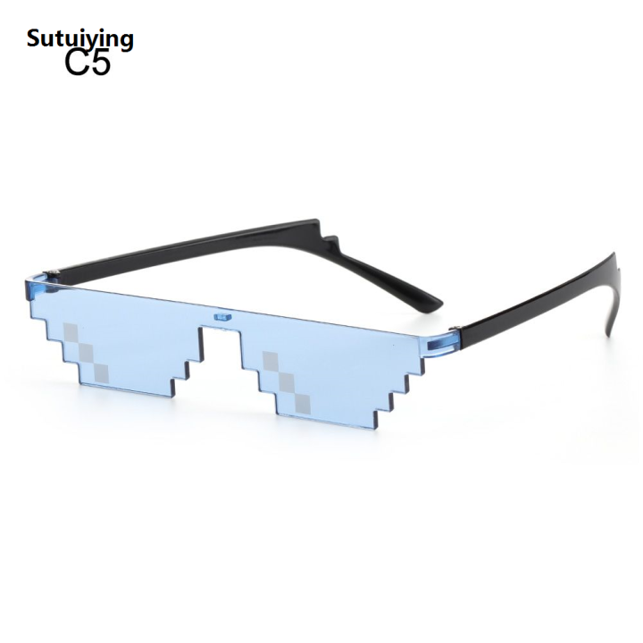 Sutuiying%202025%20Fashion%20Mosaic%20Sunglasses%208%20Bit%20Pixelated%20Ladies%20Sunglasses%20Retro%20Gamer%20Robot%20Eyeglasses%20for%20Men%20Women%20Thug%20Life%20Shades%20Kid%20Toys%20-%20Image%208