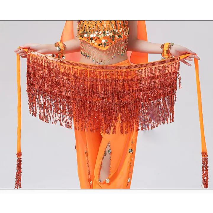 Yfashion%20Professional%20Belly%20Dance%20Skirt%20Hip%20Scarf%20With%20Tassel%20Latin%20Dance%20Hip%20Belt%20Performance%20Costume%20-%20Image%206