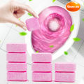 5pcs Pink Toilet Cleaning Effervescent Tablet Toilet Fast Removal of Urine Stains Deodorant Yellow Dirt Toilet Cleaning Tool. 