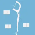 【WEJA】100Pcs Dental Floss Flosser Picks Toothpicks Teeth Stick Tooth Cleaning Interdental Brush Dental Floss Pick Oral Hygiene Care. 