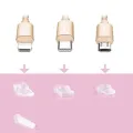 2pcs DIY Anti Dust Plug Transparent Charge Port Dust Plugs For iPhone Type C Android 3.5mm Stopper Protector Cap Mobile Phone Pendant. 