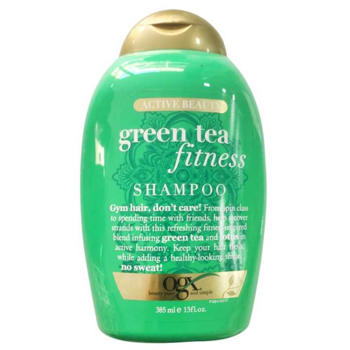 Ogx Active Beauty Green Tea Fitness Shampoo 385Ml