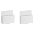 2X Magnetic Dry Erase Marker Holder, Pen and Eraser Holder for Whiteboard, Magnetic Pencil Cup Storage Organizer. 