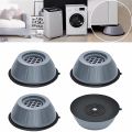 4 PCS/Set Anti Vibration Washing Machine Feet Pads Rubber Legs Silent Skid Raiser Mat For Washing Machine Support. 