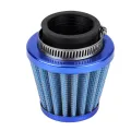 QUANBU 38Mm Air Filter Intake Induction Kit Universal for Off-Road Motorcycle ATV Quad Dirt Pit Bike Mushroom Head Air Filter Cleaner Blue. 