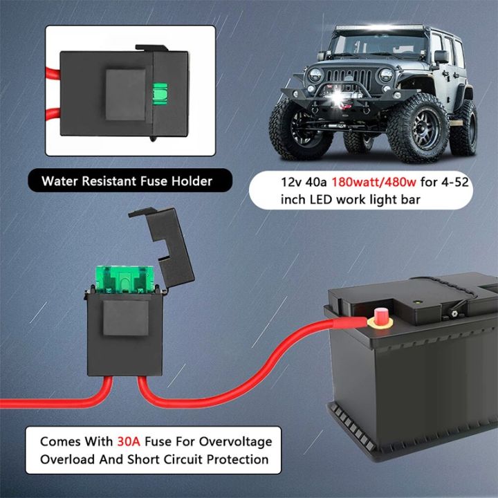 Modification%20Line%20Group%20Wiring%20Harness%20One%20To%20Two%20Light%20Switch%20Control%20Harness%20Off%20Road%20Vehicle%20Work%20Light%20Strip%20Light%20-%20Image%203