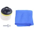 8PC 3inch 75mm Felt Polishing Pad Windscreen Scratch Repair Glass Polishing Kit. 