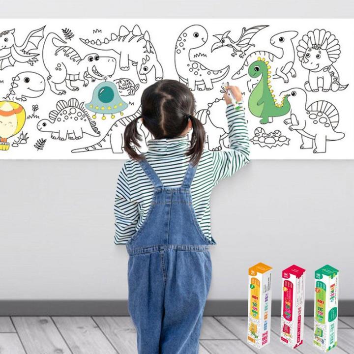 Kids%20Drawing%20Paper%20Large%20Coloring%20Roll%20For%20Kids%20Toddler%20Art%20And%20Creativity%20Toys%20Continuous%20Coloring%20Paper%20Roll%20For%20Toddler%20Ages%20-%20Image%202