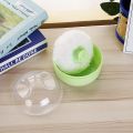 Baby Powder Puff Box Fluffy Body After-Bath Powder Case, Baby Care Face & Body Villus Powder Puff Container, Makeup Cosmetic Talcum Powder Container With Hand Holder.. 