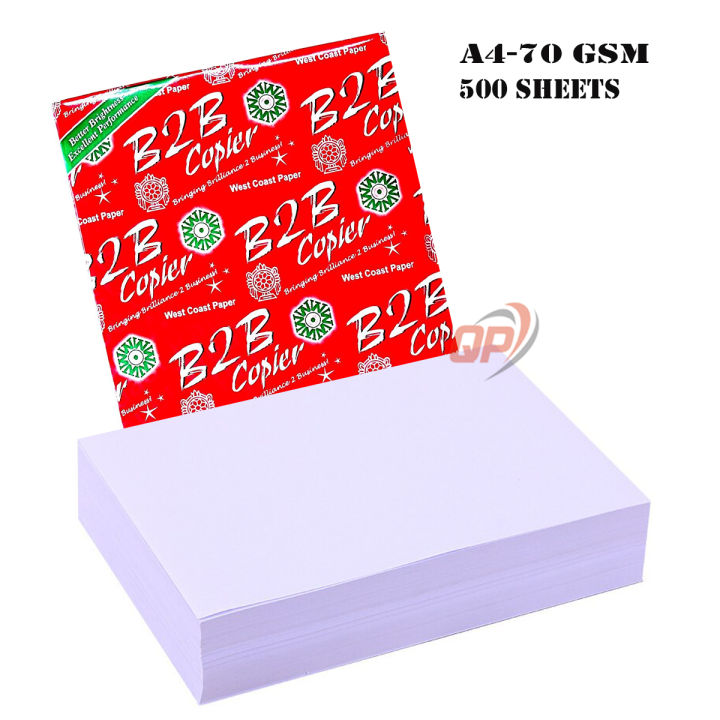 QP 500/250/100 sheets multifunctional pure wood pulp 70g white anti-static A4 paper office copy paper printer paper clear printing paper