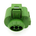 1 Set 3 Hole AC Assembly Automotive Knock Sensor Engine Cable Sealed Plug Auto Parts 8E0973703B Car Socket for VW Audi. 